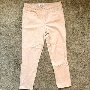 Nicole Miller Studio Skinny Cropped High Rise Jeans